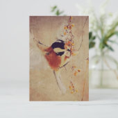 Hübsche Vogelhochzeit - Rettet das Datum (Stehend Vorderseite)