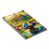 Hübsche Vogelwelt Notizblock (Rechte Seite)