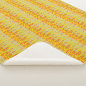 Hübsche, warme Farbtöne blendend, Zitronenpink ora Sherpadecke (3/4)