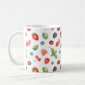 Hübsche Wasserfarbe Berry Muster Küche Kaffeetasse (Links)