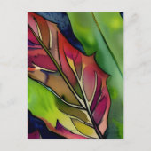 Hübsche Wasserfarbe Botanisch Postkarte (Vorderseite)