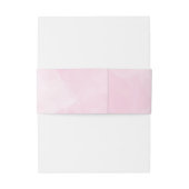 Hübsche Wasserfarbe, die gehalten werden muss Einladungsbanderole (Rückseitenbeispiel)