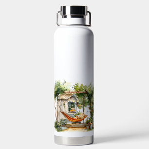 HÜBSCHE WASSERFARBE FRÜHZEIT TRINKFLASCHE