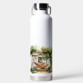 HÜBSCHE WASSERFARBE FRÜHZEIT TRINKFLASCHE (Vorderseite)