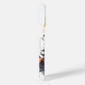 HÜBSCHE WASSERFARBE HALLOWEWEE SCHWARZE KÜCHE iPhone HÜLLE (Rechte Seite)