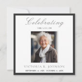 Hübsche Wasserfarbe Hummingbird - Lebensfeier Einladung (Vorderseite)