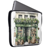 HÜBSCHE WASSERFARBE IRISH THEMA SHOPPE LAPTOPSCHUTZHÜLLE (Vorne Rechts)