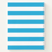 Hübsche Wasserfarben-Delphine Personalisiert Notizblock (Rückseite)