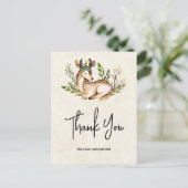 Hübsche Wasserfarben, die Boho hinunter legen Viel Postkarte (Stehend Vorderseite)