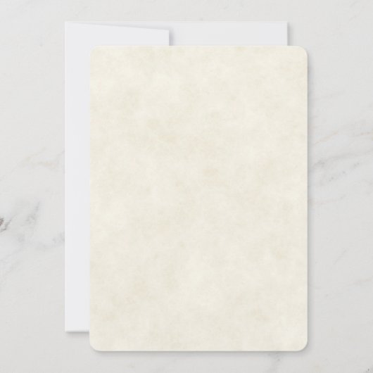 Hübsche Wasserfarben, die Boho rustikal ablegen Save The Date (Rückseite)