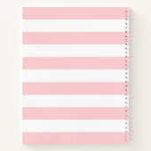 Hübsche Wasserfarben Florals | Schriftsatz Notizblock (Rückseite)