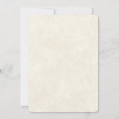 Hübsche Wasserfarben Hirsche ablegen Boho Rustikal Save The Date (Rückseite)