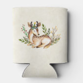 Hübsche Wasserfarben-Hirsche, die Boho ablegen Dosenkühler (Rückseite)