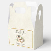 Hübsche Wasserfarben-Hirsche, die Boho ablegen Geschenkschachtel (Geöffnet)