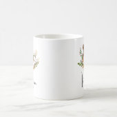 Hübsche Wasserfarben-Hirsche, die Boho ablegen Kaffeetasse (Mittel)