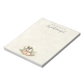 Hübsche Wasserfarben-Hirsche, die Boho ablegen Notizblock (Rotiert)