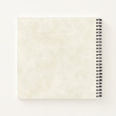 Hübsche Wasserfarben-Hirsche, die Boho ablegen Notizblock (Rückseite)