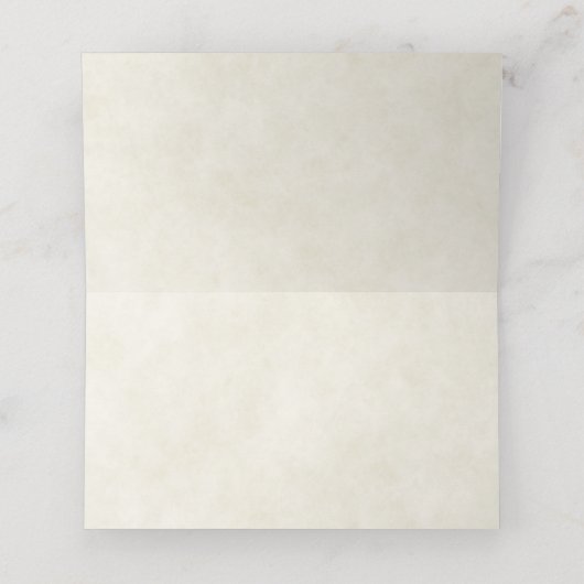 Hübsche Wasserfarben-Hirsche, die Boho ablegen Platzkarte (Innenseite Aufgefaltet)