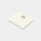 Hübsche Wasserfarben-Hirsche, die Boho ablegen Post-it Klebezettel (angewinkelt)