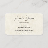 Hübsche Wasserfarben-Hirsche, die Boho ablegen Visitenkarte (Rückseite)