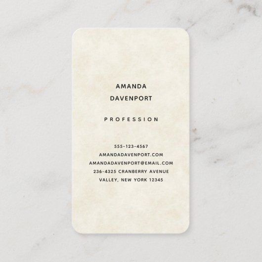 Hübsche Wasserfarben-Hirsche, die Boho ablegen Visitenkarte (Rückseite)