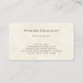 Hübsche Wasserfarben-Hirsche, die Boho ablegen Visitenkarte (Rückseite)