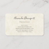 Hübsche Wasserfarben-Hirsche, die Boho ablegen Visitenkarte (Rückseite)