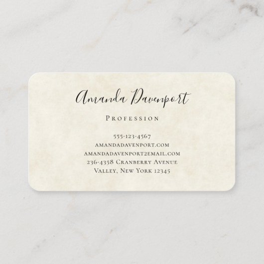 Hübsche Wasserfarben-Hirsche, die Boho ablegen Visitenkarte (Rückseite)