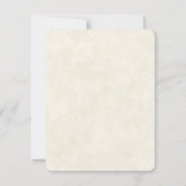 Hübsche Wasserfarben-Hirsche, die Boho-Hochzeit ni RSVP Karte (Rückseite)