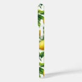 Hübsche Wasserfarben Zitronenmuster Case-Mate iPhone Hülle (Rückseite / Links)