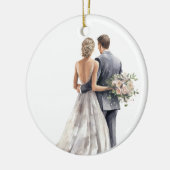 HÜBSCHE WASSERFARBENBRÜCKE UND BREITE KERAMIK ORNAMENT (Links)