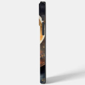 HÜBSCHE WASSERFARBENKATZE MIT SCHWARZER KATZE MIT Case-Mate iPhone HÜLLE (Rückseite / Links)