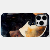 HÜBSCHE WASSERFARBENKATZE MIT SCHWARZER KATZE MIT Case-Mate iPhone HÜLLE (Rückseite (Horizontal))