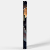 HÜBSCHE WASSERFARBENKATZE MIT SCHWARZER KATZE MIT Case-Mate iPhone HÜLLE (Rückseite / Rechts)