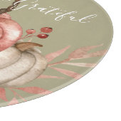 Hübsche Wasserfarbenkürbis Schneidebrett (Ecke)