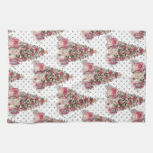 HÜBSCHE WASSERFARBPRÄSENTE UND TEDDY-BÄREN GESCHIRRTUCH (Horizontal)