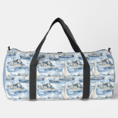 HÜBSCHE WASSERFARBSAILBOOTE DUFFLE BAG (Vorderseite)