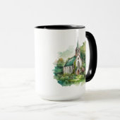 HÜBSCHE WASSERKIRCHE TASSE (VorderseiteRechts)