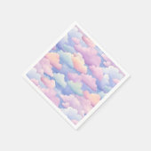 Hübsche Wasserwolken Serviette (Ecke)