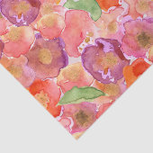 Hübsche Watercolor-Mohnblumen Seidenpapier (Ausschnitt)