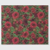 Hübsche Weihnachten Geschenkpapier (Flach)