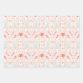 Hübsche Weihnachten Geschenkpapier Set (Vorderseite 2)