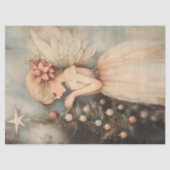 Hübsche Weihnachtsbaumdekoupage Seidenpapier (Vorderseite)