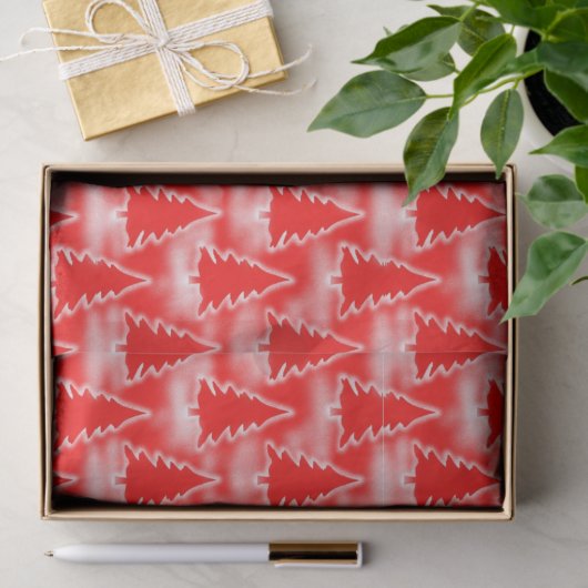 Hübsche Weihnachtsbäume Seidenpapier (Geschenk)