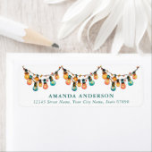 Hübsche Weihnachtsbeleuchtung Rücksendeadressen-Au (Insitu)