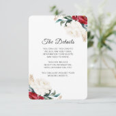 Hübsche Weihnachtsfeiertage Begleitkarte (Stehend Vorderseite)