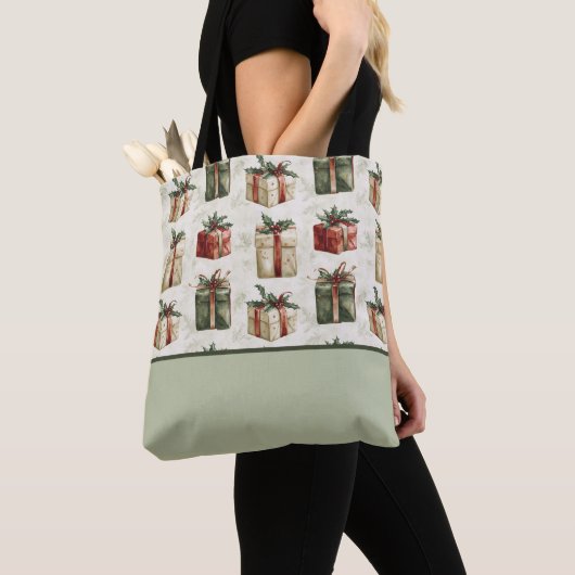 Hübsche Weihnachtsgeschenke, Holly, Farbblock Tasche (Von Nahem)