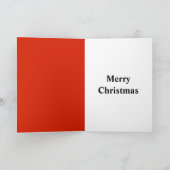 Hübsche Weihnachtskarte Karte (Innenseite)
