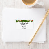 Hübsche Weihnachtsschmuck Rücksendeadresse Adressaufkleber (Insitu)