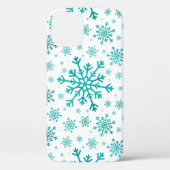 Hübsche Weihnachtsschneeflocken im Winterweiß Case-Mate iPhone Hülle (Rückseite)
